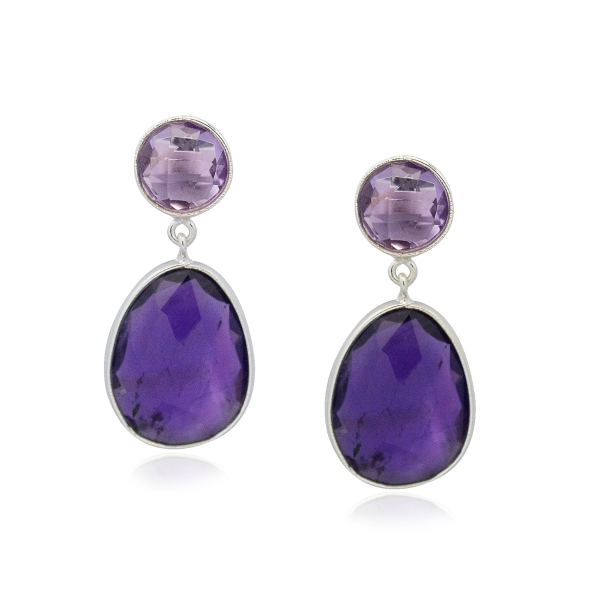 Amethyst Stud model E5-060